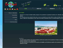 Tablet Screenshot of decloet.it
